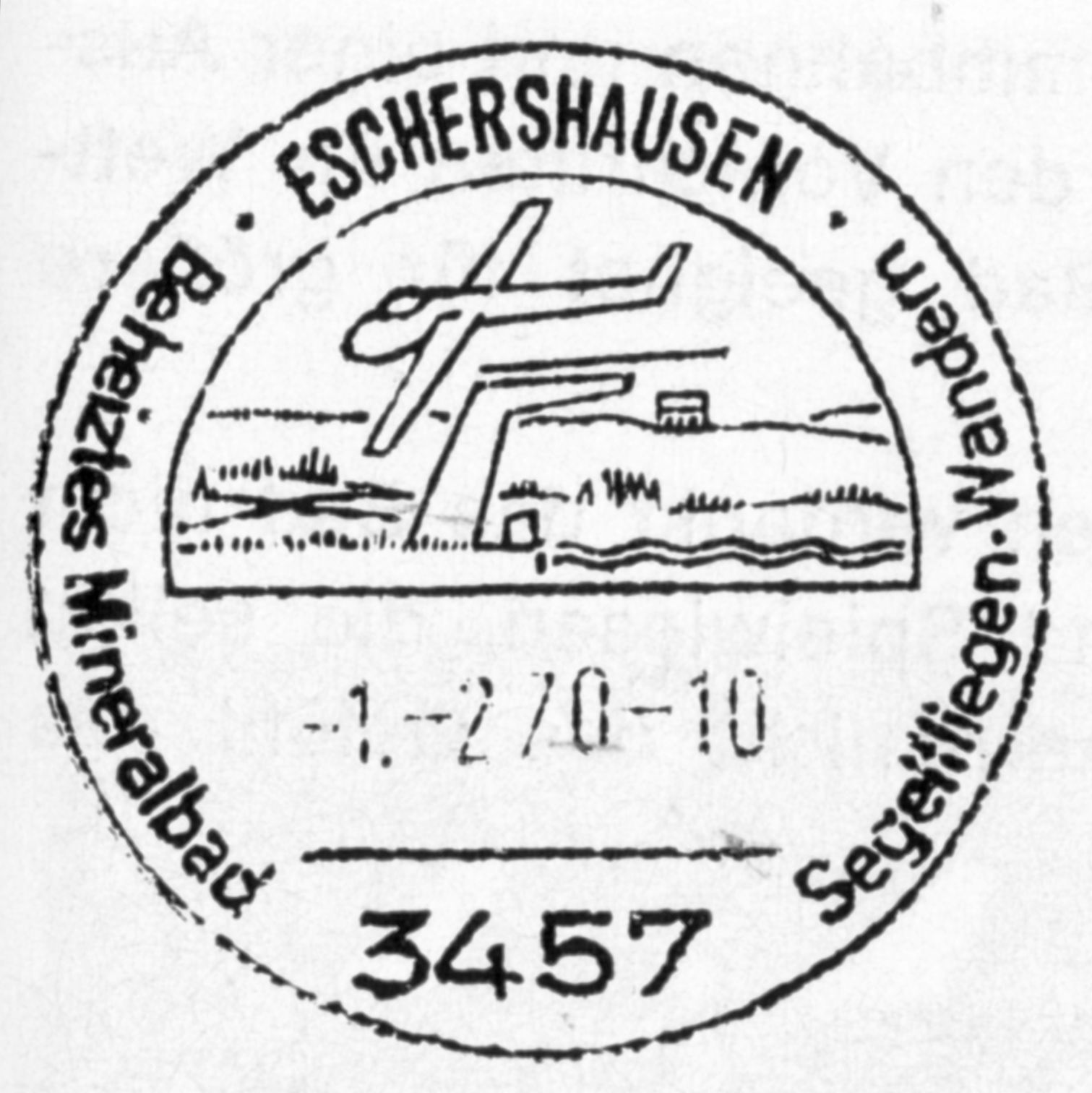 Sonderstempel Eschershausen 1970
